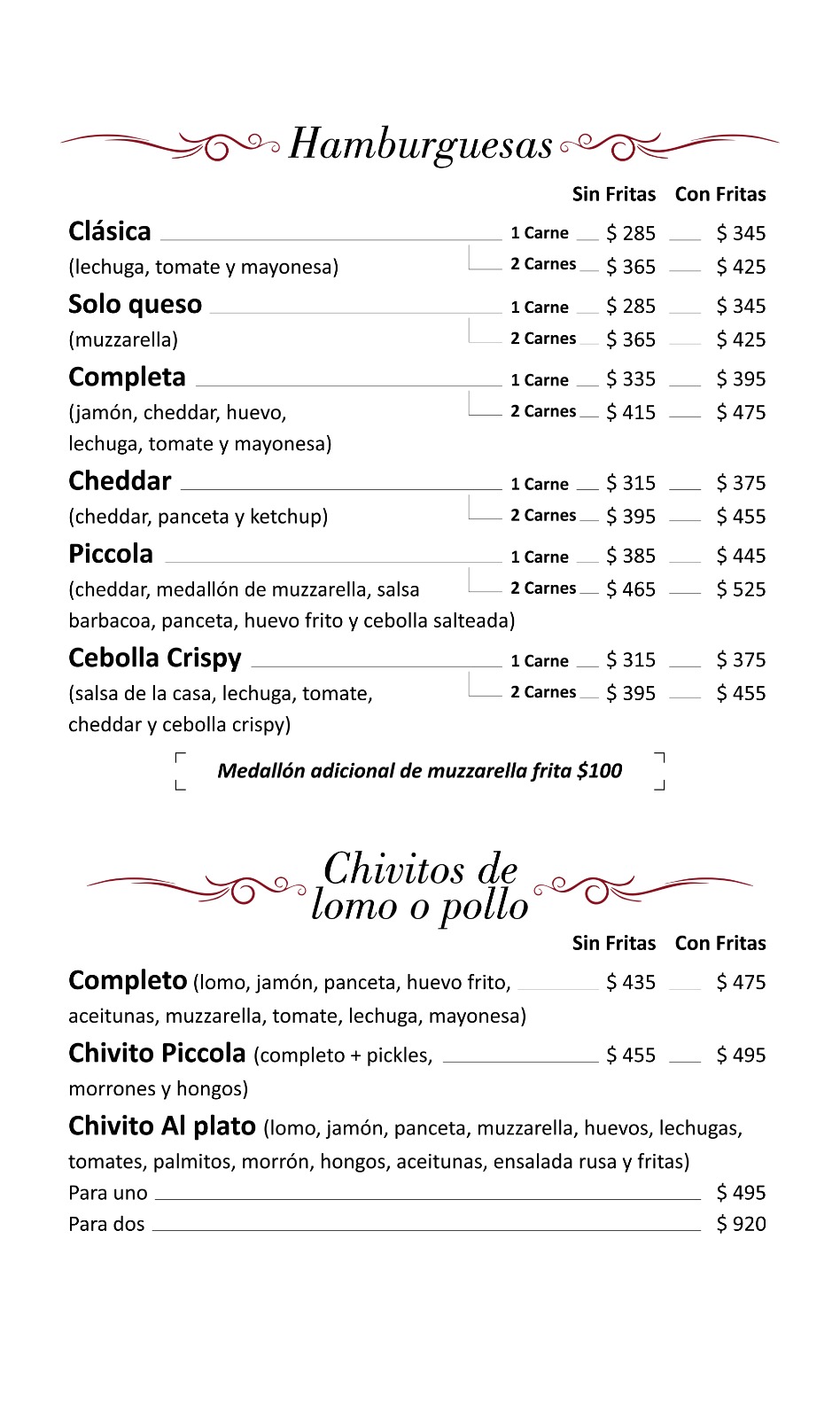 Pizza Cuatro Quesos
